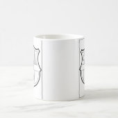 バルセロナ コーヒーマグカップ (中央)