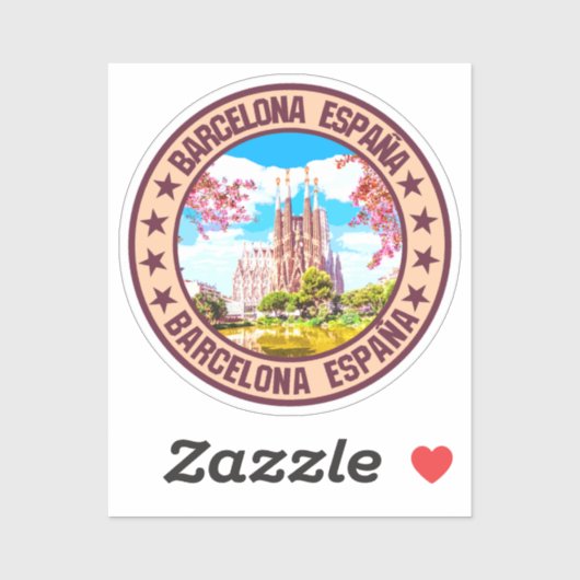 バルセロナ シール (シート)