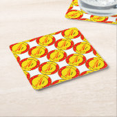 バルセロナ スクエアペーパーコースター (アングル)