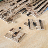 バルセロナ、スペインのSagrada Familia ジグソーパズル (側面)