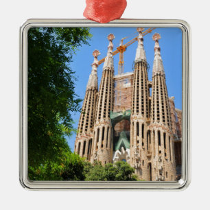 バルセロナ、スペインのSagrada Familia メタルオーナメント
