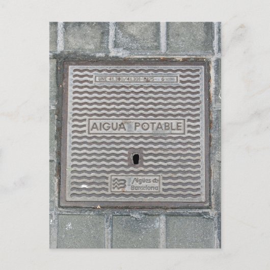 バルセロナ，スペイン向けカバーポストカード ポストカード (正面)