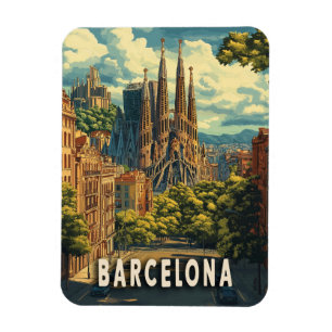 バルセロナ,スペイン旅行 マグネット