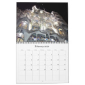 バルセロナ – スペイン –  カレンダー (2月 2026)