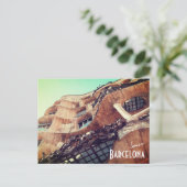 バルセロナ，スペイン – カーサバットロバイガウディ葉書 ポストカード (スタンド正面)