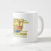 バルセロナ スペイン スキーロゴ ジャンボコーヒーマグカップ (正面右)