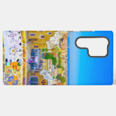 バルセロナ スペイン - パルク・グエル・ガウディのモザイク SAMSUNG GALAXYケース (裏面横)