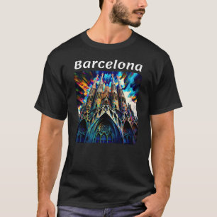 バルセロナ,スペインv1 tシャツ
