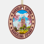 バルセロナ セラミックオーナメント (右)