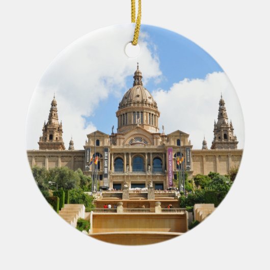 バルセロナ セラミックオーナメント (正面)