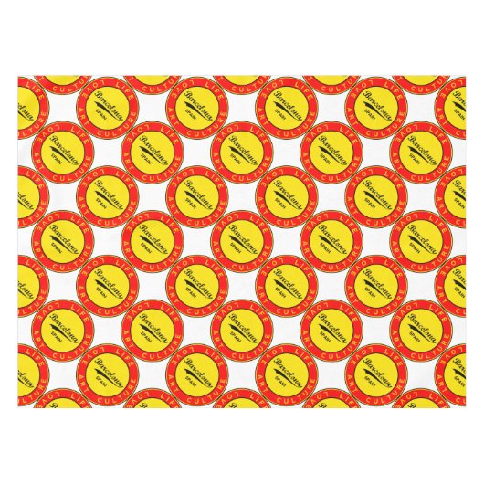 バルセロナ テーブルクロス (正面(横))