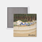 バルセロナ，パークグエル マグネット (正面/裏面)