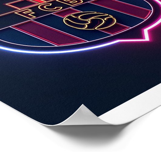 バルセロナ ポスター (角)