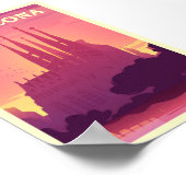 バルセロナ ポスター (角)