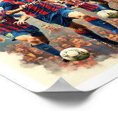 バルセロナ ポスター (角)