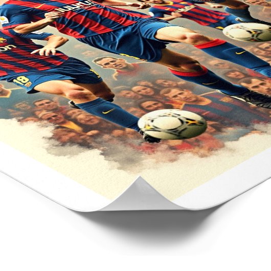 バルセロナ ポスター (角)