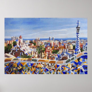 バルセロナ ポスター