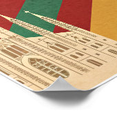 バルセロナ ポスター (角)