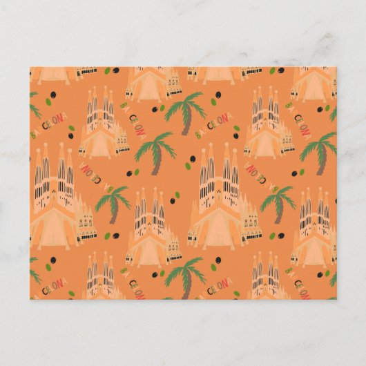 バルセロナ ポストカード (正面)