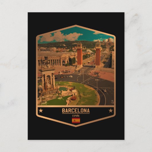 バルセロナ ポストカード (正面)