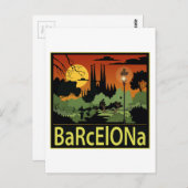 バルセロナ ポストカード (正面/裏面)