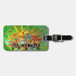 バルセロナ ラゲッジタグ