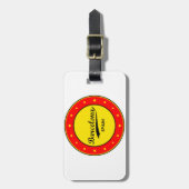 バルセロナ ラゲッジタグ (正面縦)