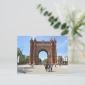バルセロナ, Arc de Triomf ポストカード (スタンド正面)