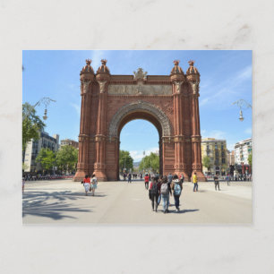 バルセロナ, Arc de Triomf ポストカード