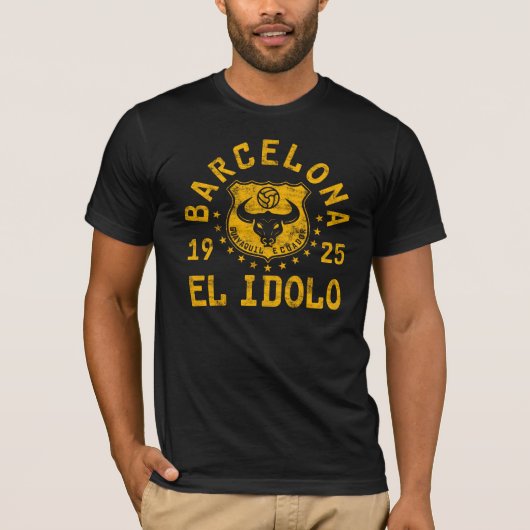 バルセロナ"El idolo"のティー Tシャツ (正面)