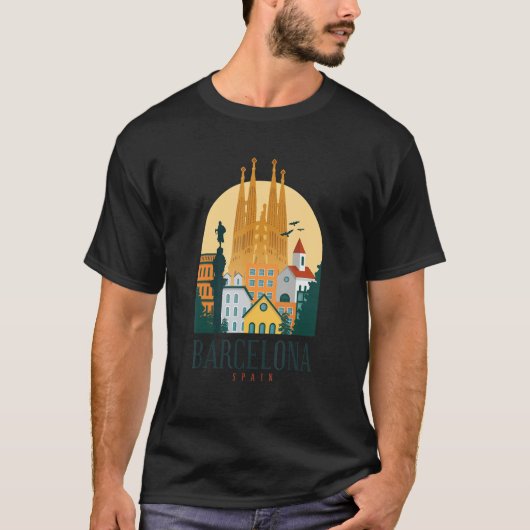 バルセロナ Tシャツ (正面)
