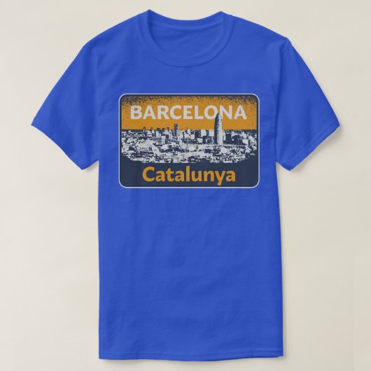 バルセロナ Tシャツ (デザイン正面)