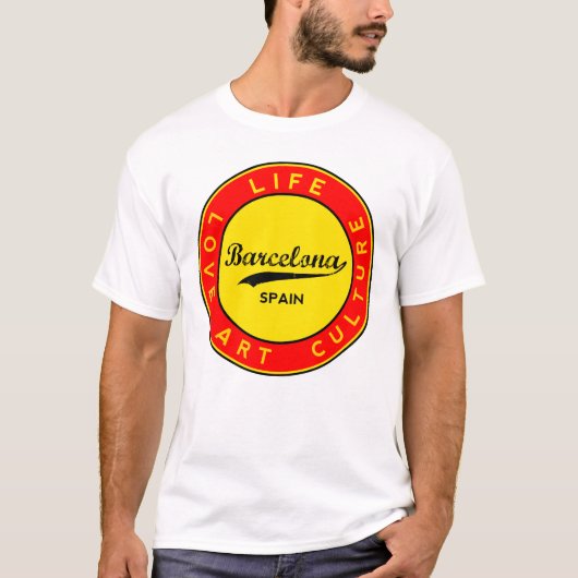 バルセロナ Tシャツ (正面)