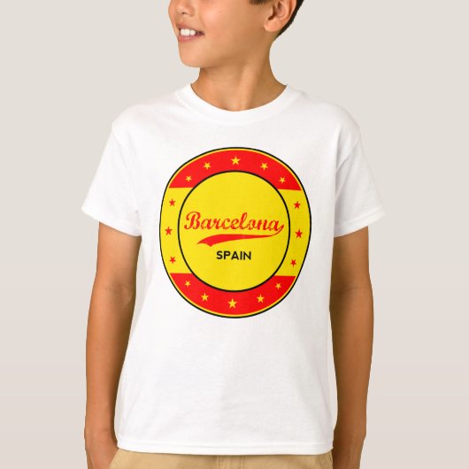 バルセロナ Tシャツ (正面)