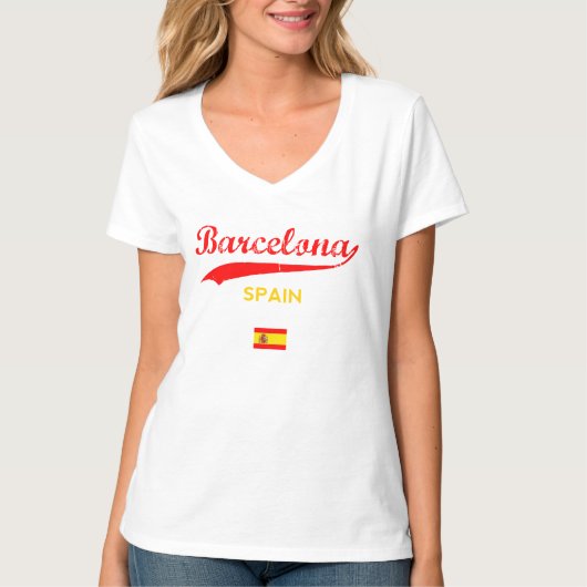 バルセロナ Tシャツ (正面)