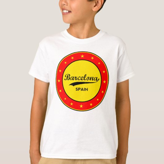 バルセロナ Tシャツ (正面)