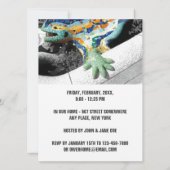 バルセロナGaudi公園Guell 招待状 (裏面)