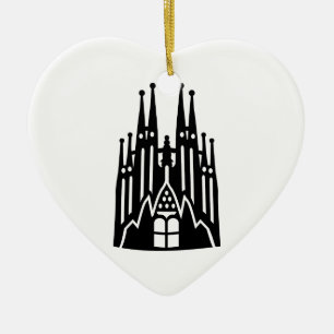 バルセロナSagrada Familia セラミックオーナメント