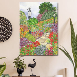 バルソルディパークワシントンDC | Mockingbird Gardens キャンバスプリント