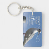 バルタサーグラシア感動的引用文「尊敬」 キーホルダー (正面)