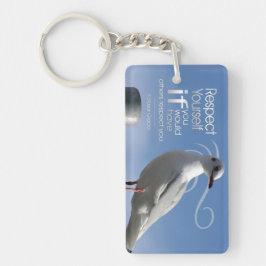 バルタサーグラシア感動的引用文「尊敬」 キーホルダー