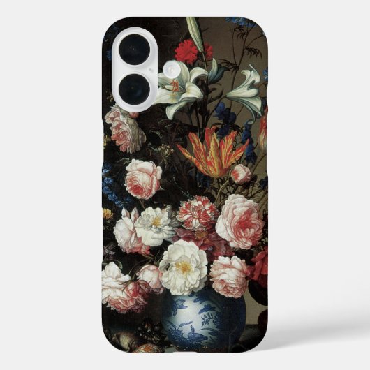 バルタザール・ファン・デル・アストによる窓辺の花瓶 Case-Mate iPhoneケース (裏面)