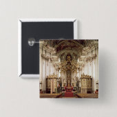 バルタザールNeumann 1734-54年著設計されているインテリア 缶バッジ (正面&裏面)