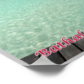 バルタラ – モルディブ – パノラマ –  ポスター (角)