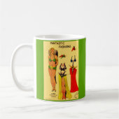 バルタンお気に入りの紙人形のルーラFlash Gordon コーヒーマグカップ (左)