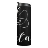 バルダオスタ国旗のハート，イタリア，アオスタバレー タンブラー (回転右)