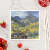 バルダオスタ(アルパ威厳のあるインイタリアンランドスケープ) スタンダードランチョンナプキン (インサイチュ)