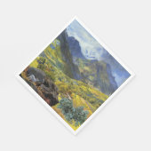 バルダオスタ(アルパ威厳のあるインイタリアンランドスケープ) スタンダードランチョンナプキン (角)