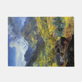 バルダオスタ(アルパ威厳のあるインイタリアンランドスケープ) ドアマット