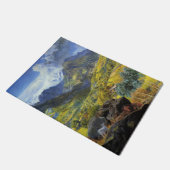 バルダオスタ(アルパ威厳のあるインイタリアンランドスケープ) ドアマット (アングル)